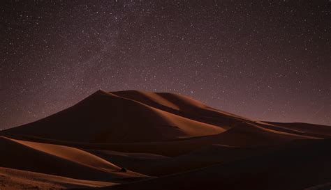 Desert During Night Time 5k Hd Nature 4k Wallpapers Images