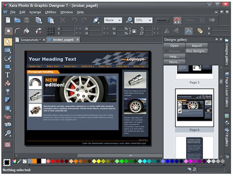 It has a visual interface that makes it really easy to edit thanks to the software drag and drop functionality, it saves designers and developers huge time especially for designing fully functioning custom mobile. Xara Photo & Graphic Designer 7 and Xara Designer Pro 7 ...