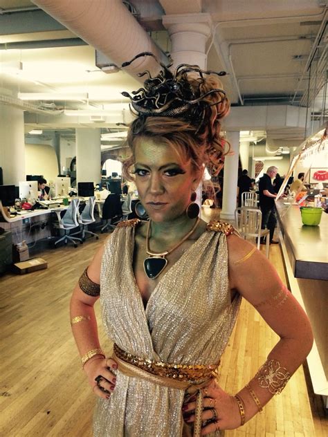 Halloween 2015 Medusa And It Won The Office Costume Contest Haloween