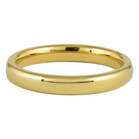 A wedding ring from theia for a lifetime. 18ct Yellow Gold 3mm Addewid Wedding Ring