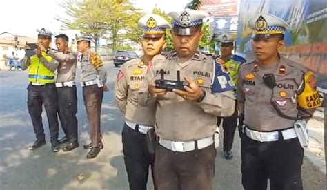Resmi Polda Jateng Terapkan ETLE Drone Sasar Pelanggar Lalu Lintas