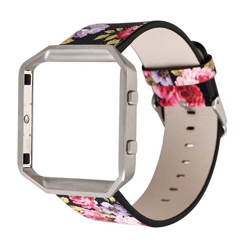 Fitbit Blaze Bands with Frame 2017 New Fashion Floral  