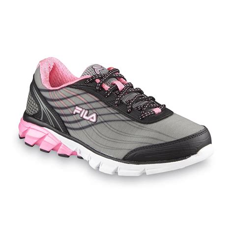 Fila Womens Head Of The Pack Energized Athletic Shoe Graypink
