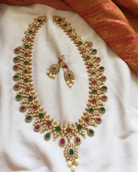 It covers parts of coimbatore. Adorable Necklace Set From Emblish Coimbatore ~ South ...