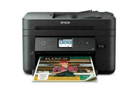 Epson Workforce Wf 2860dwf A4 Colour Multifunction Inkjet Printer