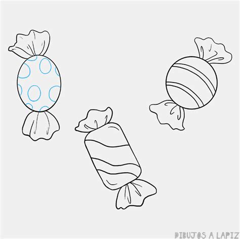 ᐈ Dibujos De Caramelos【top 30】animados Para Colorear