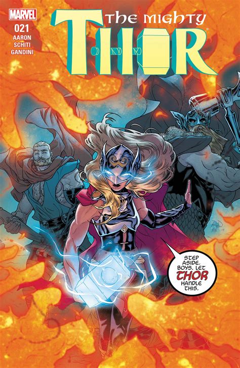 Mighty Thor 2015 21 Comic Issues Marvel