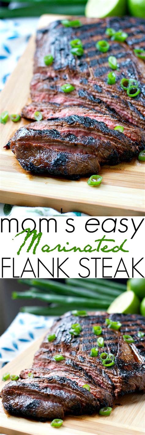 Marinated Flank Steak The Seasoned Mom Recipe Marinated Flank