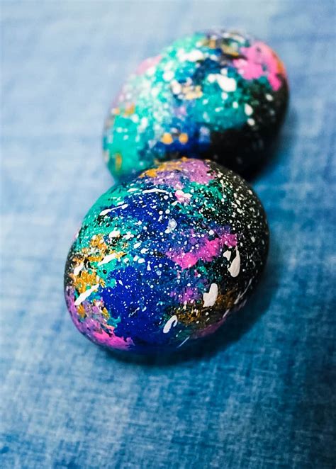 Galaxy Easter Eggs Single Girls Diy