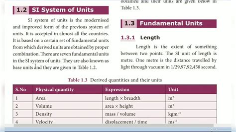 Physical quantities & units as level. Physical Quantities and Units,SI System of units - YouTube