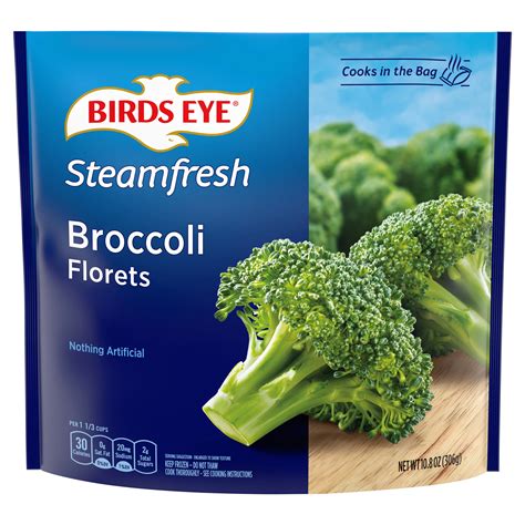Birds Eye Steamfresh Premium Selects Broccoli Florets Shop Broccoli
