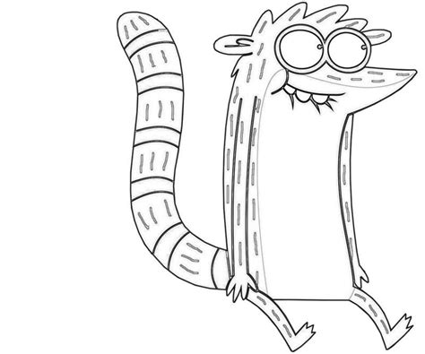 Printable Colouring Pages Pattern Art Regular Show Coloring Pages