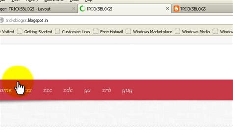 How To Create Navigation Bar in Blogger - YouTube