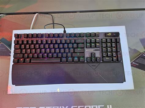 Asus Announces Rog Strix Scope Ii 96 Wireless Gaming Keyboard At