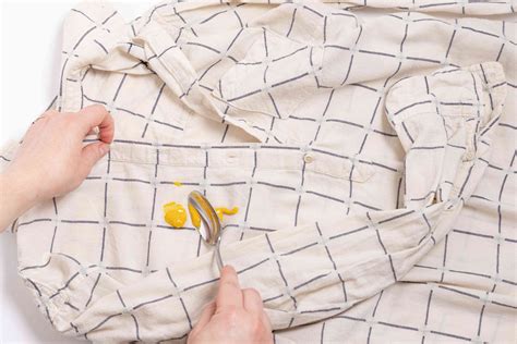 How To Remove Mustard Stains From Fabric