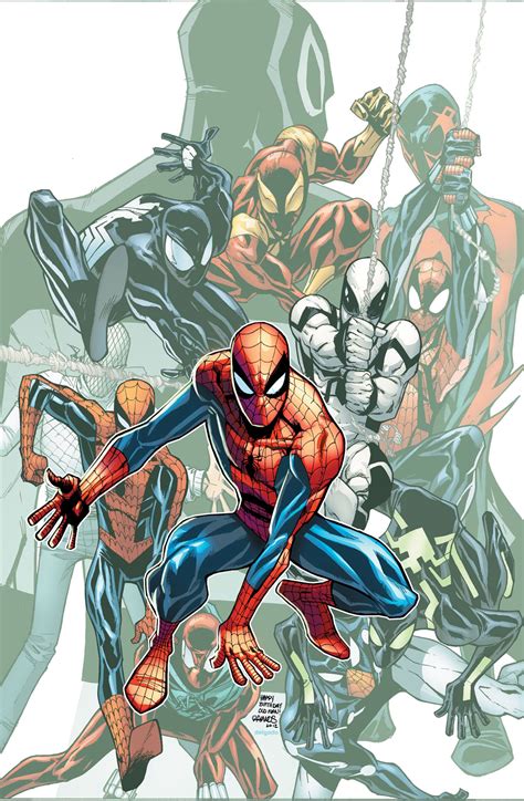 Amazing Spider Man 692 Cover By Humberto Ramos Comic Art Community Gallery Of Comic Art