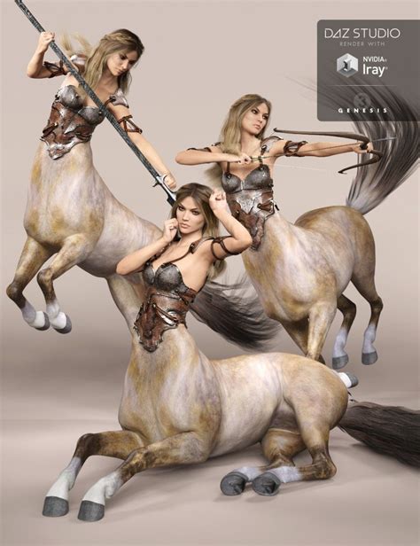 Gladiatrice Poses For Centaur 7 Female Alien Creatures Fantasy