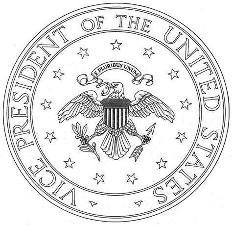 Drawings Of The Presidential Seal Clip Art Library