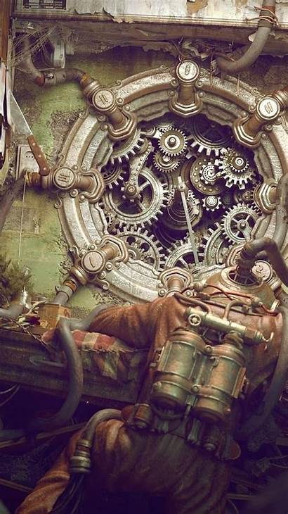 Steampunk Iphone Mobile Sci Fi Wallpapers Backgrounds