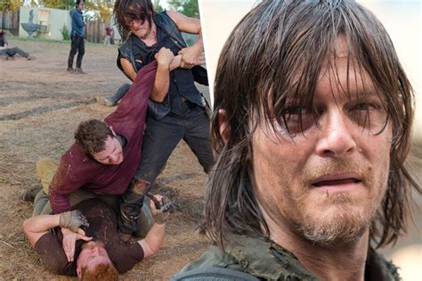 The Walking Deads Norman Reedus Reveals Shocking Fan Violence Daily Star