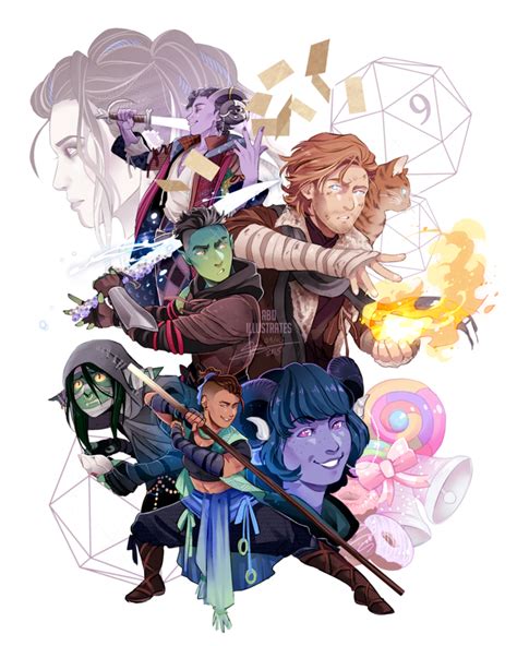 Critical Role The Mighty Nein Speedpaint By Abd Illustrates