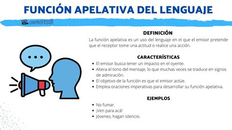 Caracter Sticas De La Funci N Apelativa Del Lenguaje Con Ejemplos