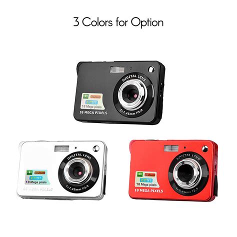 Digital Camera Mini Pocket Camera 18mp 27 Inch Lcd Screen 8x Zoom