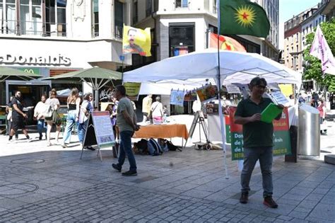 Anf Proteste Gegen Pkk Kriminalisierung In Lausanne Und Luzern