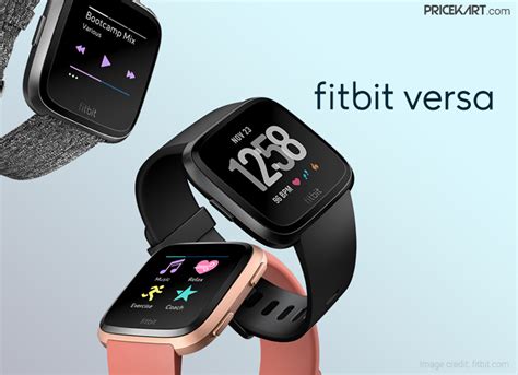 Fitbit versa is a smartwatch from fitbit that helps you to stay fit and look after your health. Fitbit Versa Smartwatch with Health Tracking Features ...