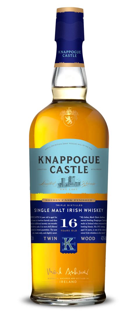 Castle Brands Introduces New Packaging And Brand Identity For Knappogue
