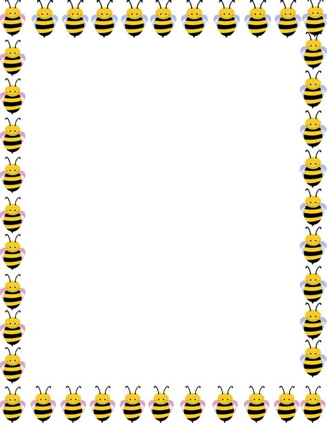 Free Bee Border Cliparts Download Free Bee Border Cliparts Png Images