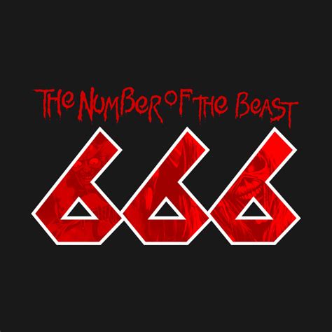 Iron Maiden The Number Of The Beast666 Iron Maiden T Shirt