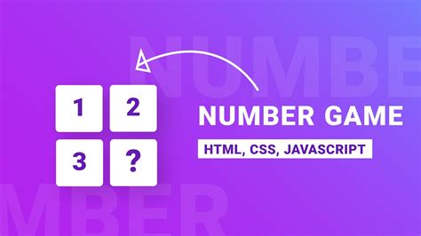 Number Guessing Game Javascript Javascript Game Youtube