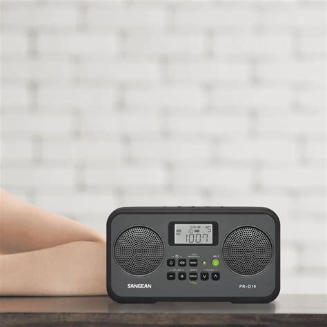 Pr D19 Amfm Stereo Digital Tuning Radio│sangean Electronics