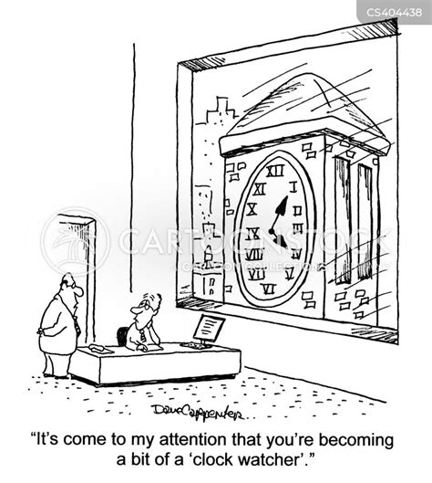 Clock Watchers Cartoons And Comics Funny Pictures From Cartoonstock