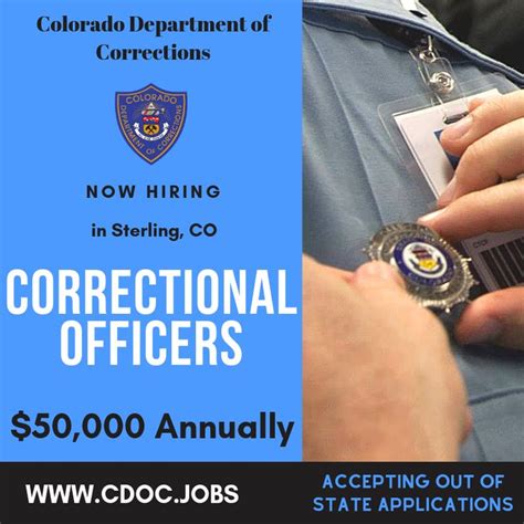 Cdocjobs Officers Thingrayline Corrections Department Of