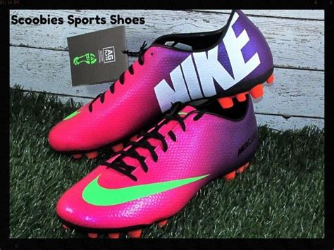 Nike Mercurial Veloce AG Soccer Cleats Size 11.5 Fireberry Purple