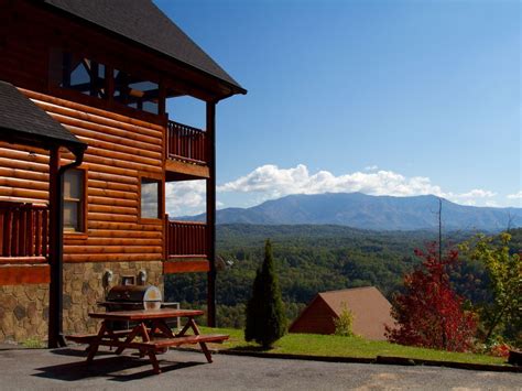 Luxury Log Cabin With Million Dollar Panoramic Smokey Mountain Views