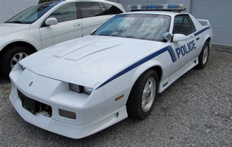 1991 Chevrolet Camaro B4c Police Car For Sale Gm Authority