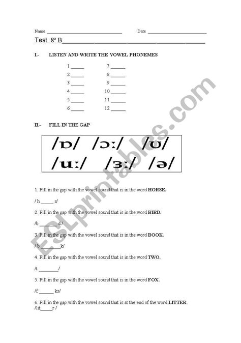 Phonetic Transcription Practice Worksheets
