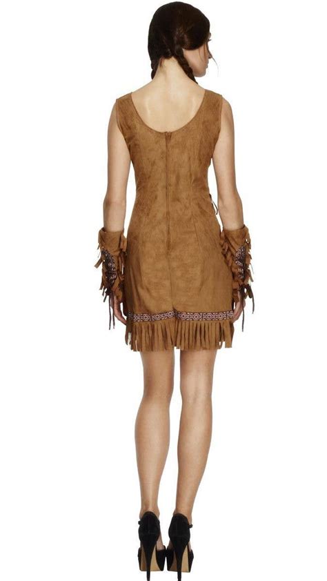 American Indian Sexy Costume Women S Pocahontas Fancy Dress Costume
