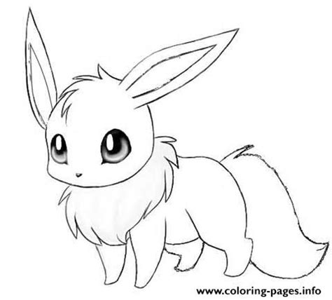 Pokemon Para Colorear Eevee
