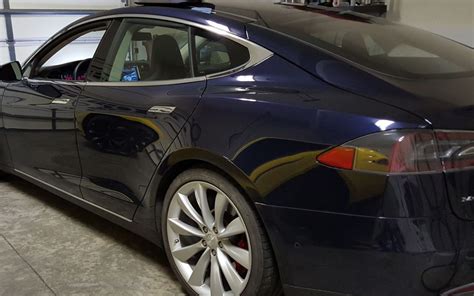 Hacker Unlocks Hidden Very Low Air Suspension Setting On The Tesla