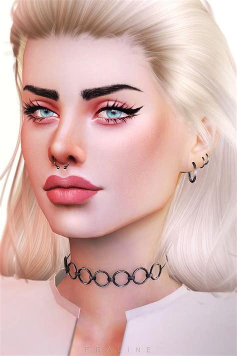 Sims4sisters — Pralinesims Made These Simple Piercings