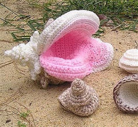 Vintage Crochet Pattern 10 Queen Conch Shell Pdf Instant Etsy France