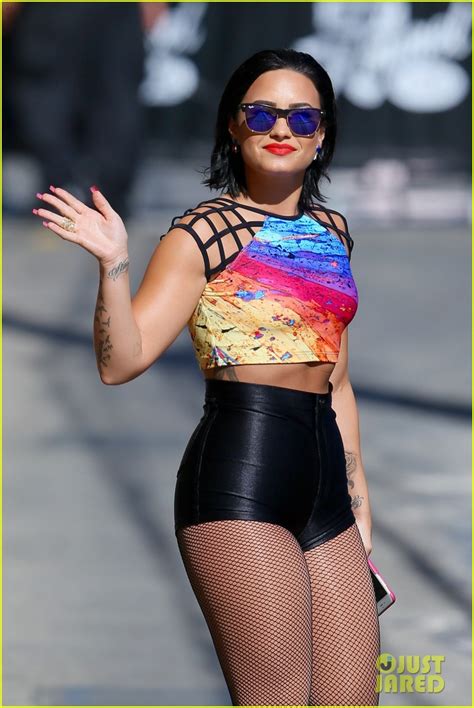Demi Lovato Performs Cool For The Summer And Neon Lights On Jimmy
