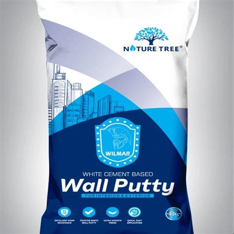 White Cement Based Wall Putty 40 Kg At Rs 550bag In Bhopal Id