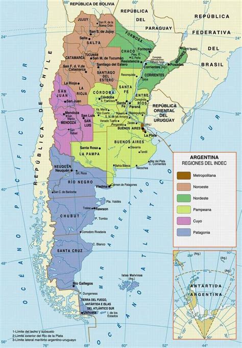 Sierras Pampeanas Mapa De Las Regiones Argentinas