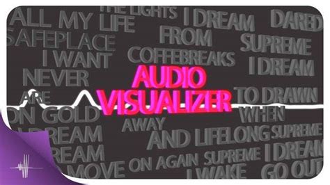 Fcp audio understand that as an editor your time and energy is better spend creating amazing visuals than searching the internet for quality sound fx. Download Music Visualizer Letters With Lyrics - After ...