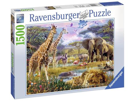 Ravensburger Puzzle 1500 Pièces Afrique Multicolore
